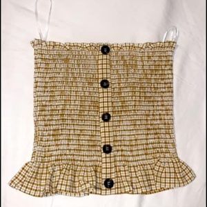 snag now~ super cute & fun tube top •never worn•